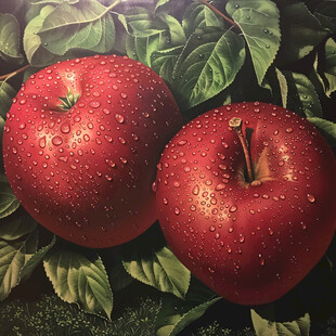 逼真的水果艺术