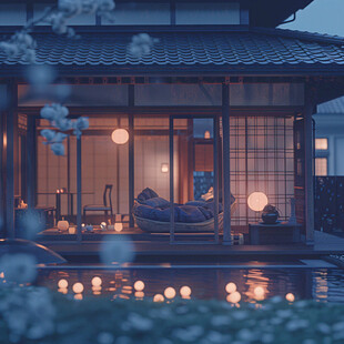 日式风格场景