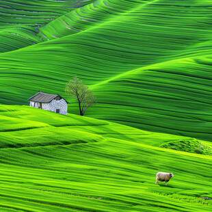 绿野乡村图