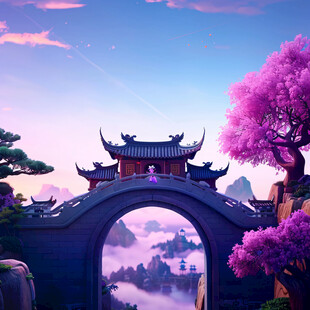 中国风场景