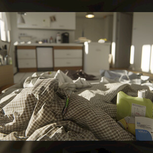 杂乱无章的房间