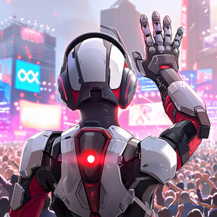 未来机甲人物形象