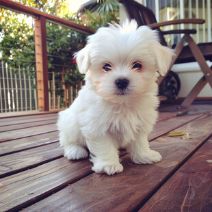 大眼翘鼻马尔济斯犬