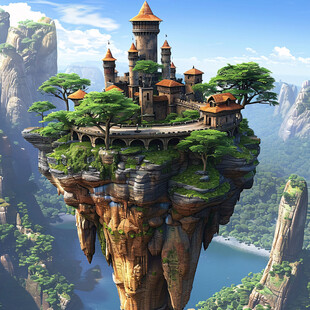 梦幻城堡建筑