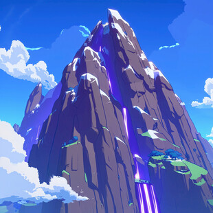 石林插画宣传素材背景