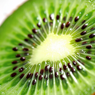 奇异果果肉细节实拍