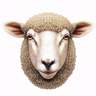 原创手绘羊