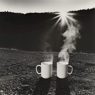 饮料杯梦幻背景