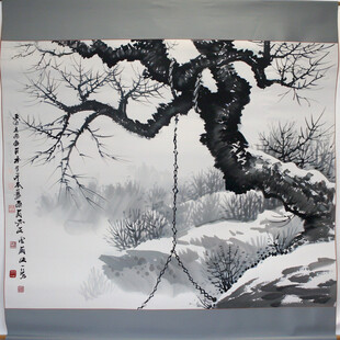 雪景立体画