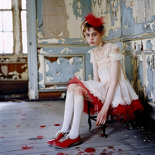 传红袜子的新娘