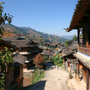 韩式乡间建筑庭院