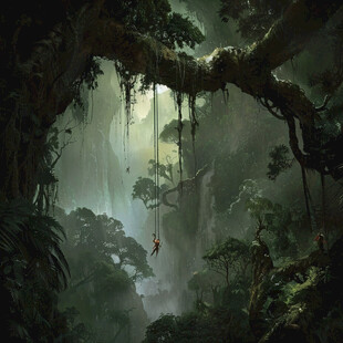 丛林大场景