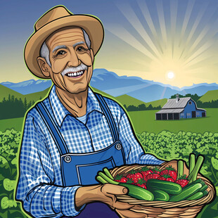 开心老果农头像