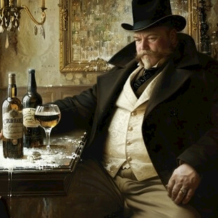 喝酒的绅士