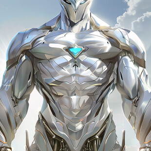 未来机甲人物形象