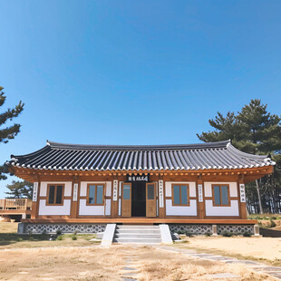 韩国古建筑凉亭