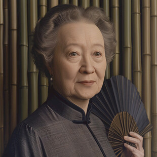 清朝老人老掌柜老夫人