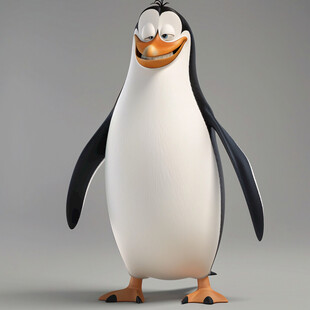 企鹅动物形象设计