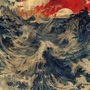 国潮海浪