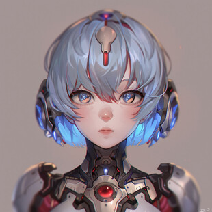 未来机甲人物形象