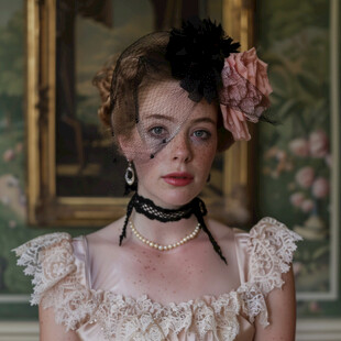 贵族女人半身像