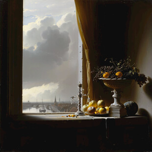 新古典静物油画