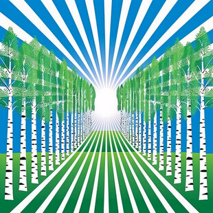 竹林素材翡翠长廊