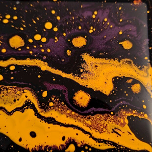沙画流体画