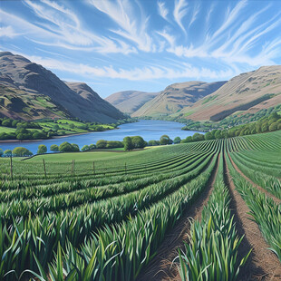 高清大画幅田园风光