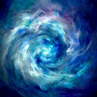 星云漩涡装饰画