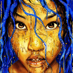 新颖新锐创意艺术绘画