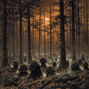 梦幻森林立体画