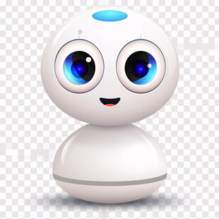 科技感娃娃吉祥物