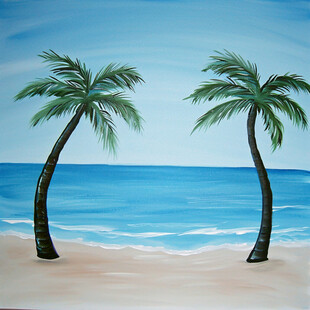 椰树3d画