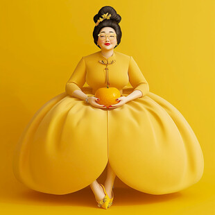 胖胖的唐朝仕女