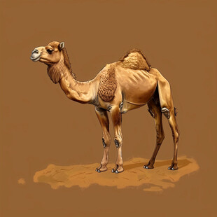 原创沙漠骆驼