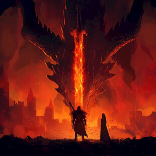 游戏海报龙之尾