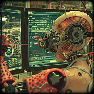 计算机电子机器人