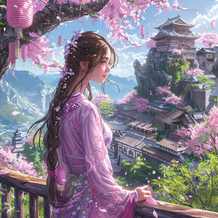 古风人物大场景