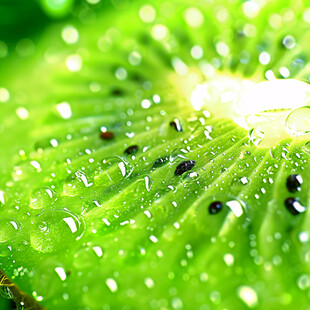 水滴雨露芋头叶子