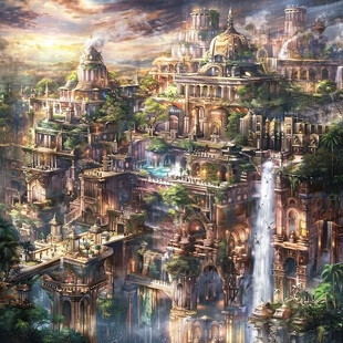 幻想城市风景
