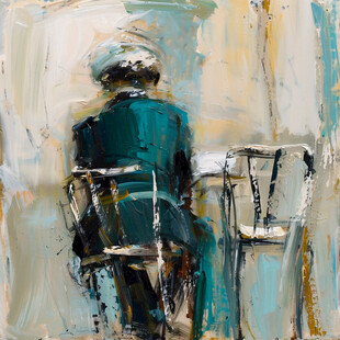 油画抽象人物