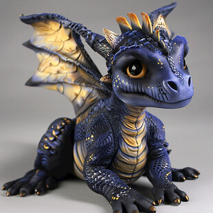 q版龙卡通龙造型