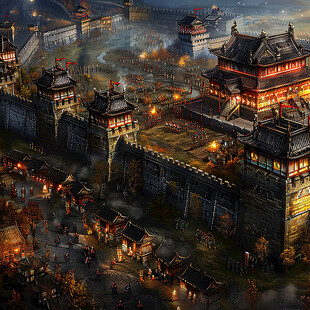 古城还原图