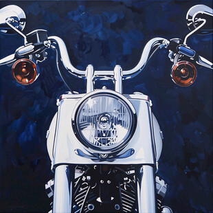 哈雷风格装饰画