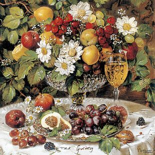 欧式水果油画