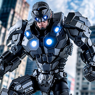未来机甲人物形象