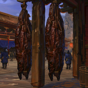 德川幕府时代街景