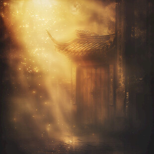 梦幻后幕背景素材
