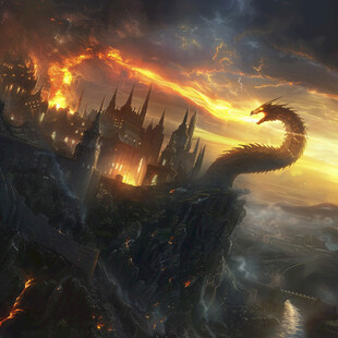 游戏海报龙之尾